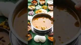 #sambar #curd rice #idli chutney #potato curry papad @Andhra to India 7976