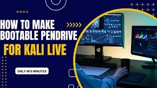 How to make Bootable Pendrive For kali Linux live Easy Process