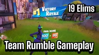 Fortnite - Team Rumble Highlights - 19 Elims