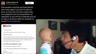EL CANAL DE CRITICO GAMER HA SIDO ELIMINADO!!!!!
