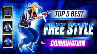 TOP 5 BEST FREESTYLE DRESS COMBINATION LIKE BRAZILIAN PLAYERS🇧🇷||NEW FREESTYLE DRESS COMBINATION FF