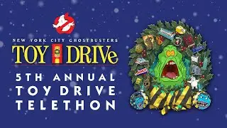 NYC Ghostbusters 5th Annual Toy Drive Telethon 🗽🎁😱