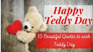 Happy Teddy Day Special Whatsapp Status |  Best Teddy Day Status 2021 | Happy Teddy Day
