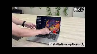 How to install laptop privacy screen protector
