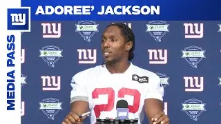 Adoree' Jackson on Facing Amari Cooper & CeeDee Lamb | New York Giants