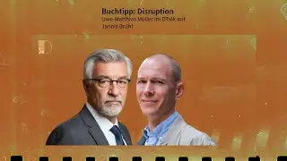 Buchtipp: Disruption. DTalk Jannis Brühl