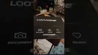 loot Crate anime unboxing