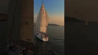 Прогулка под парусом вдоль побережья Вашингтона | Потрясающие виды с воздуха &mdash; дрон DJI Avata 🌊