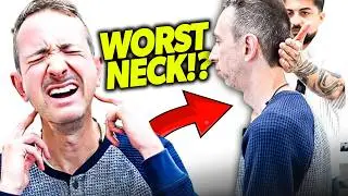 *MOST AWKWARD* NECK IVE CRACKED!😱 | Asmr Chiropractic Neck Pain, Back Pain, Headaches | Dr Tubio