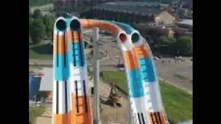 The edge review water slide form Soaky mountains water park￼
