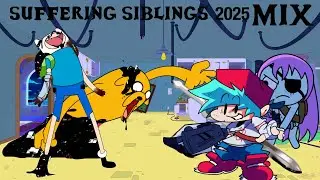 FNF suffering siblings 2025 mix chart by @xryanIucas  with high quality sprites