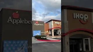 Внутри гибридного ресторана Applebee&rsquo;s x IHOP NEW (Сегин, Техас)