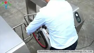 CMOLO outdoor turnstile IPW-PM1000 anti-collision function video