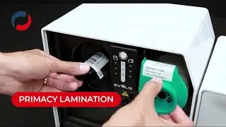 Evolis Primacy Lamination | Ламинирование Установка пленки для ламинирования