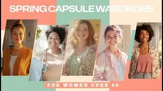 Spring Capsule Wardrobe 2025 for Women Over 40: Work to Weekend Made Easy