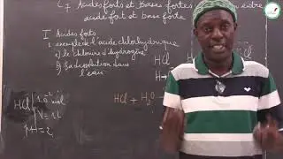 Cours - Terminale S - Physique / Chimie : Acides forts et bases fortes: réaction entre acides