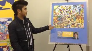 Peace Poster Merit Award Winner Raphael Alexandre Manguba