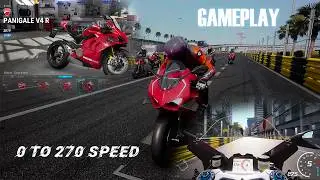 RIDE 4 - 2019 Ducati Panigale V4 R Customization and Gameplay (0 TO 270 SPEED)