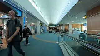 Walking Tour Of Vancouver International Airport (YVR) 4K