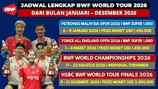 Jadwal Lengkap BWF World Tour 2026: Dari Awal Hingga Akhir Musim Sepanjang Tahun 2026