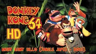 Donkey Kong 64: Angry Army Dillo (Jungle Japes - Boss) HD