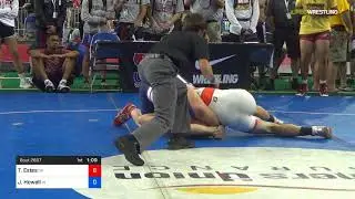 2018 USMC-USAW Cadet & Junior FS Nationals/Cadet 195 Consi Of 16 #1 - Tyler Estes (OR) Vs. Joshua