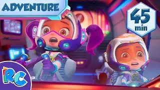 🌚Adventures Beyond The Moon 🌚 | 🚀Rocket Club TV🚀 | 🛰️ Kids STEM Educational Cartoons🛰️