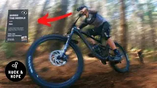 SHRED THE NEEDLE - Epic new trail at Woodhill