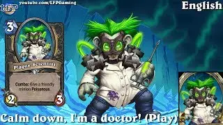 Hearthstone: Plague Scientist card sounds in 14 languages -Knights of the Frozen Throne