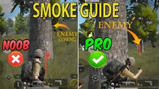 Как правильно использовать дымовую гранату (BGMI и PUBG) Советы и рекомендации Руководство/руководство по гранатам