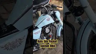 Rate This Cute Custom Pocket Bike | #shortsvideo #youtubeshorts #ytshorts #shortvideo
