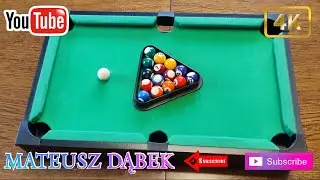 MINI STÓŁ BILARDOWY ZA 130 ZŁ / MATEUSZ DĄBEK