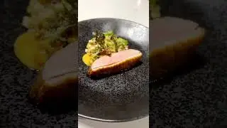 From our previous Vendador Ventures, a surprise duck course with carrot, barley, and beer jus!