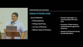 &ldquo;Isms&rdquo; & Issues (3): Charismaticism - Cessationism and Continuationism