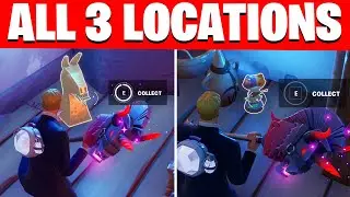 Find golden artifacts near The Spire Fortnite