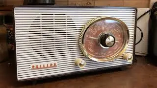 Philips valve radio from 1960