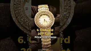 Top 10 Most Expensive Watches In The World 2024 | #shorts #viral #top10