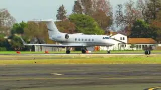 N936MP Taking Off From Sacramento Executive Airport 2009 Gulfstream G450 (22 Seats, 2 Engines)