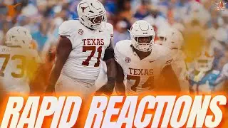 Rapid Reactions: Physically Whipped in the Swamp 🔥 | Texas Loses to Florida, 29-21