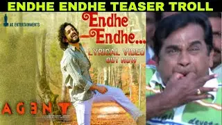 agent endhe endhe teaser troll / akhil akkineni / endhe endhe song / agent / #trendingmemesadda