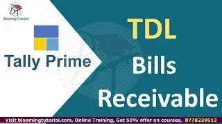 Bills Receivable TDL in Tamil Tally Prime| TDL in Tamil | Bills Receivable in Tally Prime in Tamil