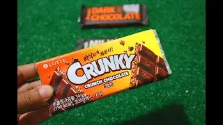 Satisfying video | Lots of CRUNKY CRUNCH chocolate Unboxing.