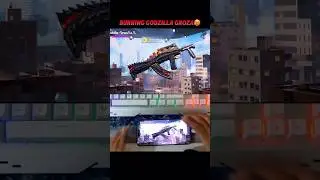 BURNING GODZILLA GROZA🔥#bgmi #pubgmobile