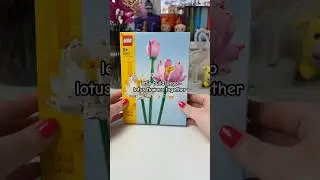 Let's build together LEGO Lotus Flowers (40647)🪷 ✨🫧