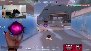 SEN zekken's 1v4 reyna clutch moment with clean vandal shoots..😲😲