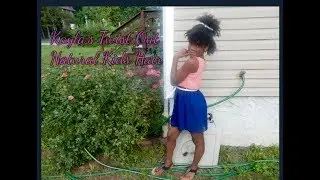 Kayla's Twist Out ft. EDEN BodyWorks Kids | Natural hair product GIVEAWAY || NATURAL KIDS HAIR