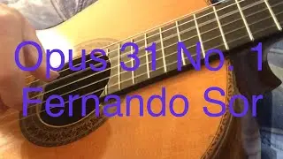 Opus 31 No.1 , Fernando Sor