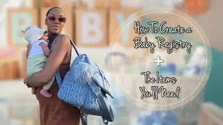 How To Make a Baby Registry & The Items You Need! | Babylist Registry | YELLOOBERRY