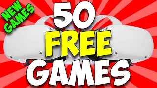 50 NEW FREE OCULUS QUEST 2 GAMES on APPLAB & SIDEQUEST