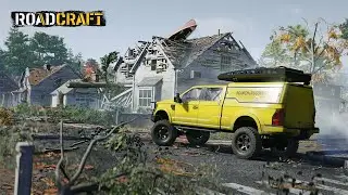 RoadCraft 2025🚜 новый симулятор строительства,строим базы, мосты,дороги,возим плиты